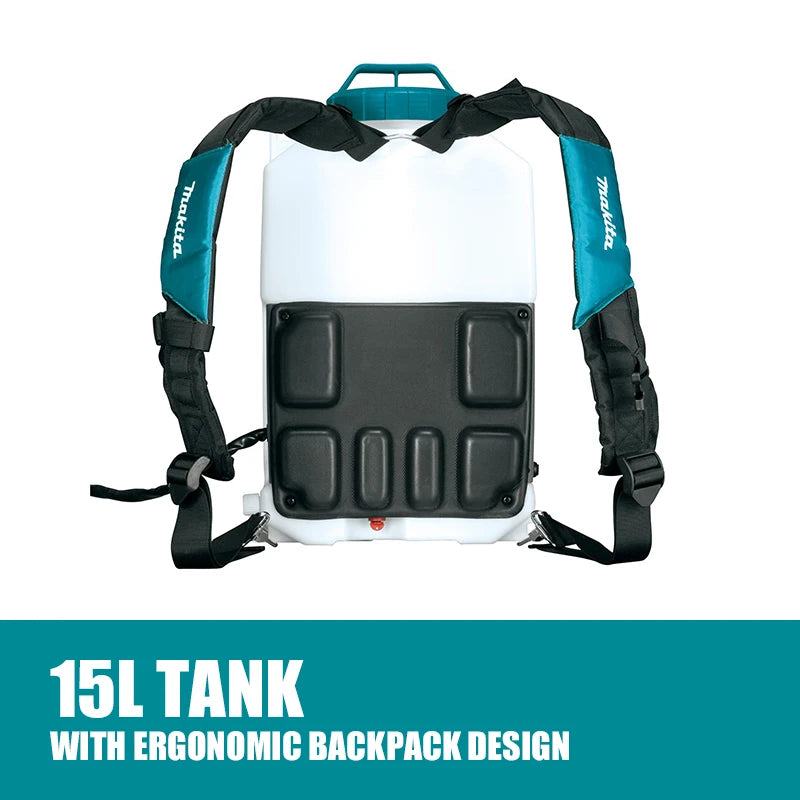 Makita DUS158Z LXT 15L Backpack Sprayer 18V Lithium Garden Power Tools 0.5Mpa