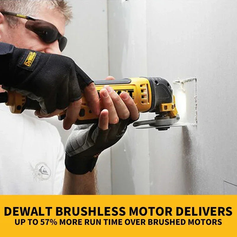 DEWALT DCS355 Kit Brushless Cordless Oscillating Multi Tool 18V Power Tools Trimming Grinding Cutting With Battery Charger