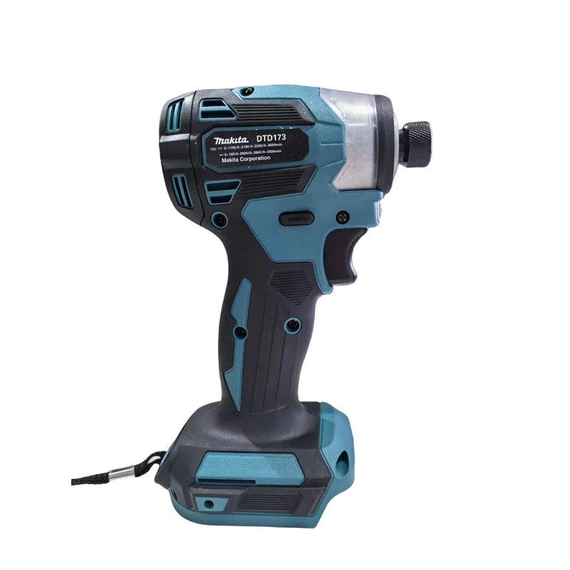 Makita DTD173 180 N·M 18V LXT Brushless Motor Electric Drill Wood/Bolt/T-Mode Rechargeable Power Tools Cordless Impact Driver