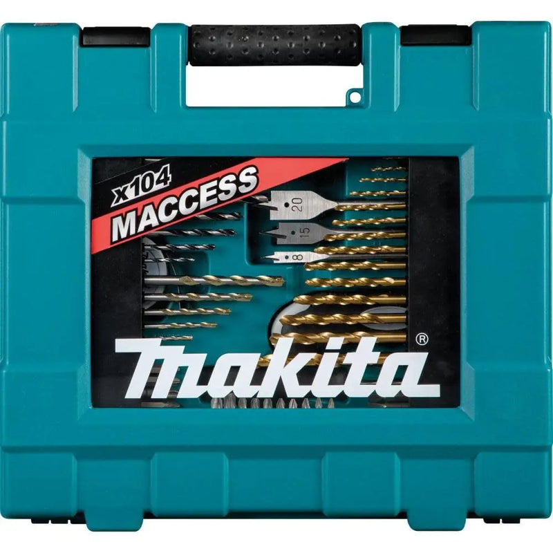 Makita D-31778 104Pc Metric Bit And Hand Tool Set Power Tool Accessories