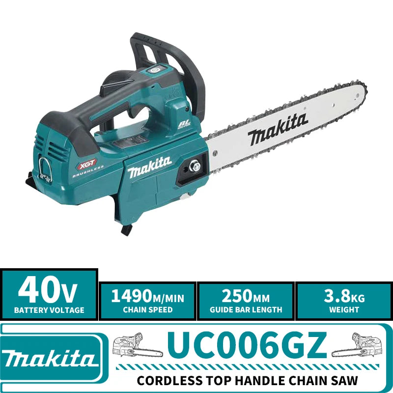 Makita UC002GZ/UC003GZ/UC004GZ/UC006GZ Brushless Cordless 25/35CM Chain Saw 40V Lithium Power Tools