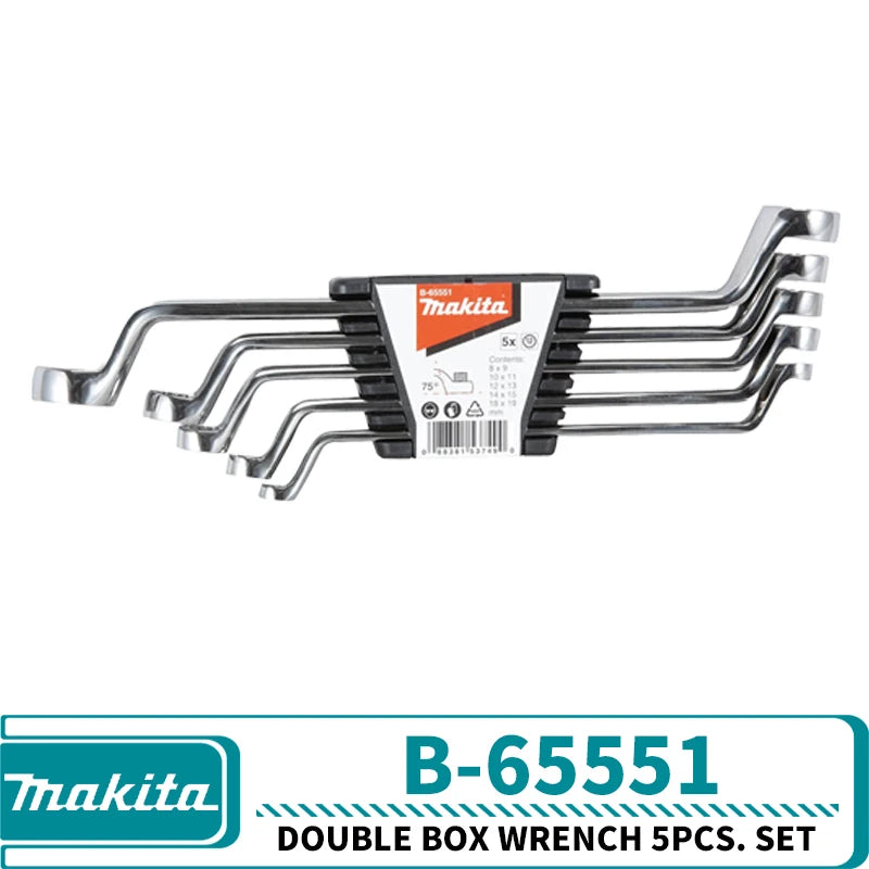 Makita B-65539 Combination Wrench 9PCS. Set B-65545 Flare Nut Wrench 5PCS. Set B-65551 Double Box Wrench 5PCS. Set