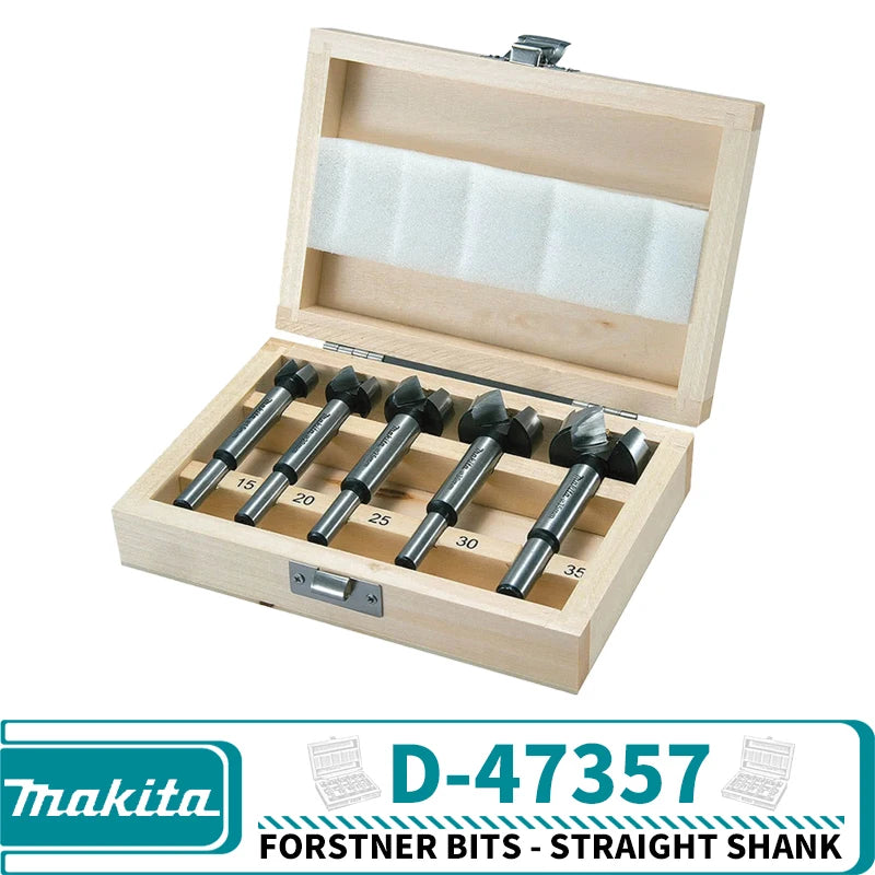 Makita D-47357 Forstner Bits Straight Shank Drill Power Tool Accessories