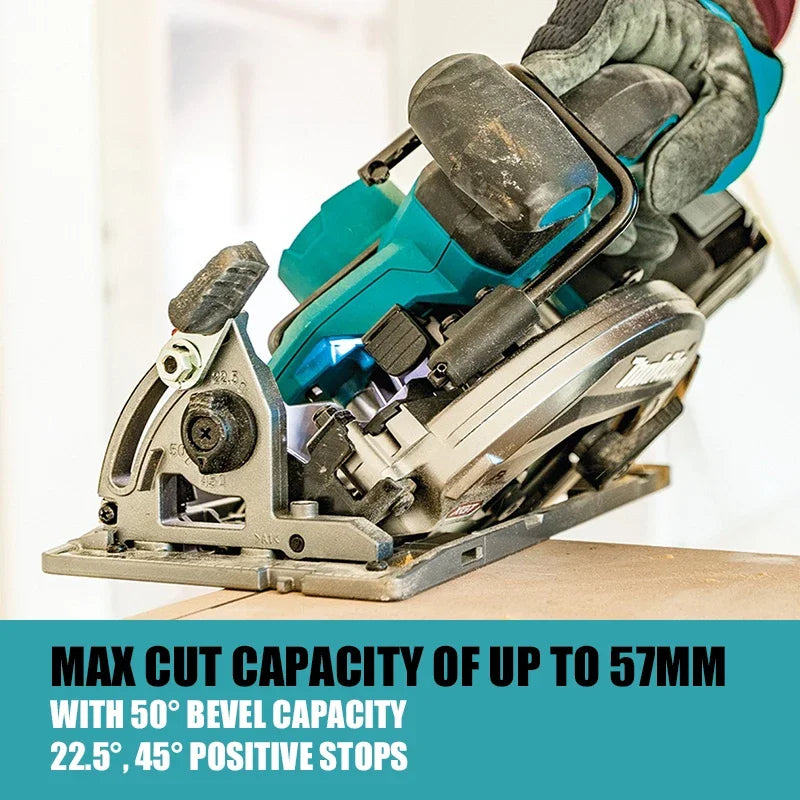 MAKITA HS012GZ Circular Saw Brushless Cordless 165mm 40V XGT Lithium Power Tools 5200RPM Wood Saw HS012 For Makita