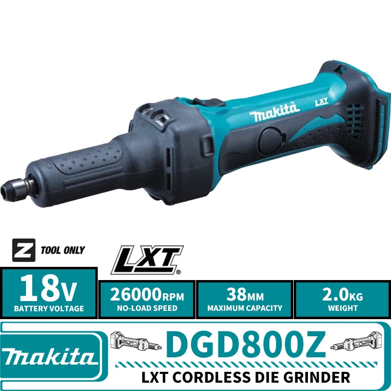 Makita DGD800Z LXT Cordless Die Grinder 18V Lithium Power Tools