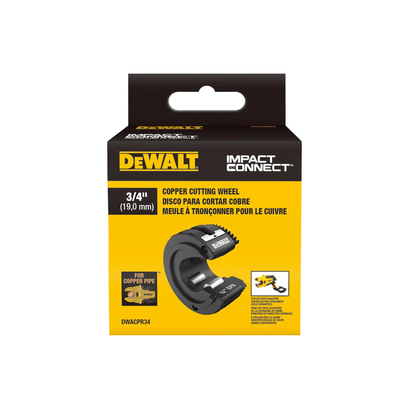 DEWALT DWACPR12 DWACPR34 DWACPR10 Impact Connect Copper Cutter Wheel Power Tool Accessories For DWACPRIR Replacement Cutter Head