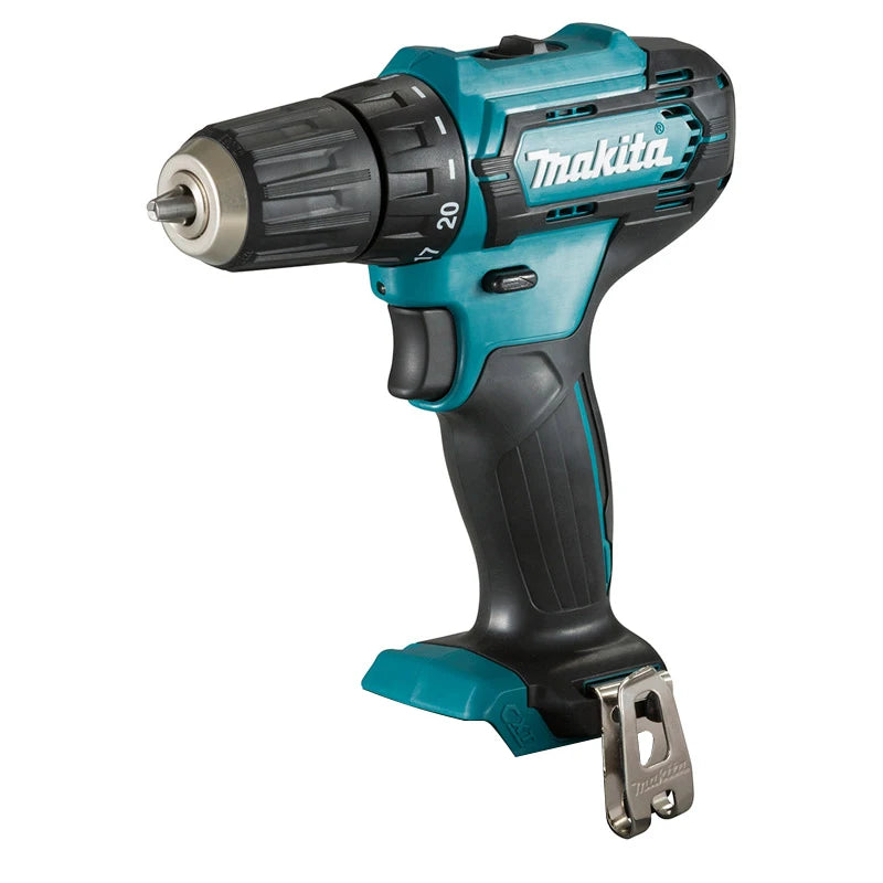 Makita DF333DWY Kit Cordless Driver Drill 12V Lithium Power Tools With Battery Charger 1700RPM 28NM