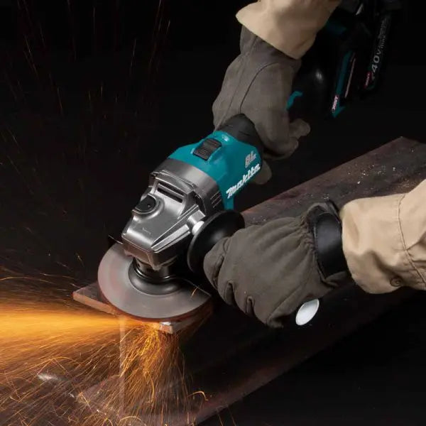 Makita GA005GZ Brushless Cordless 125MM (5") Slide Switch Angle Grinder 40V Lithium Power Tools 8500RPM