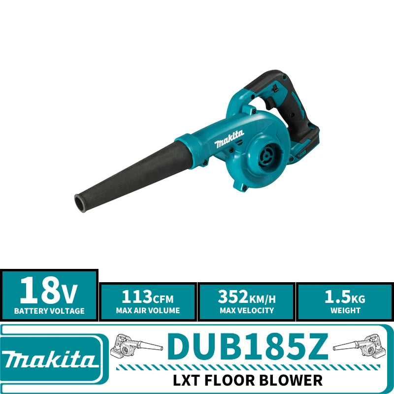 Makita DUB185Z LXT Cordless Blower Short Nozzle 18V Lithium Power Tools 113CFM