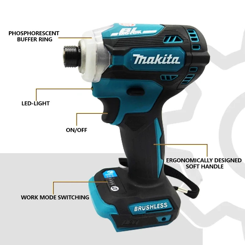 Makita DTD171 별렌치 세트 Impact Driver 18V BL Motor Bare Tool Unit BRUSHLESS Impact Driver 18V Brushless Cordless Impact Driver