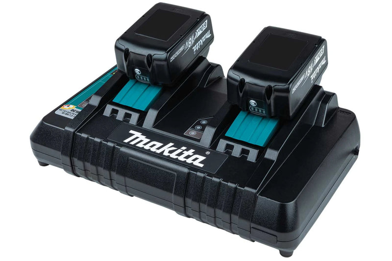 Makita DC18SD 7.2-18V Standard Charger DC18RC 18V LXT Rapid Charger DC18RD 18V LXT Dual Port Rapid Optimum Charger