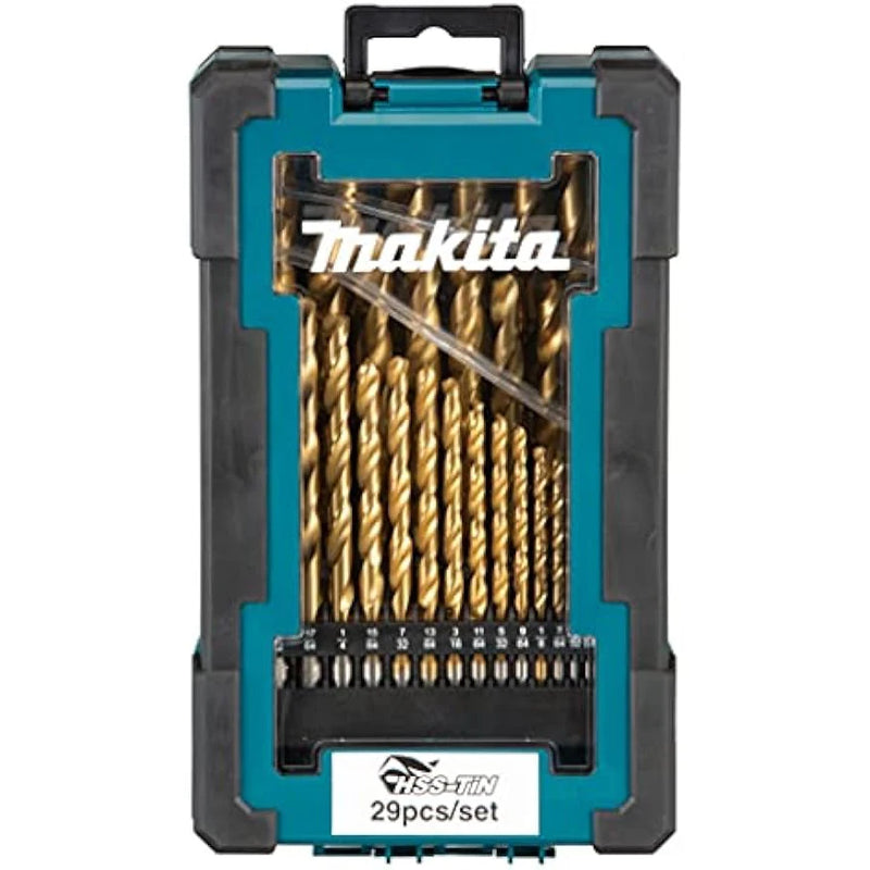 Makita D-67527 HSS-TiN 19 Piece Drill Bit Economy Set Power Tool Accessories For Drill