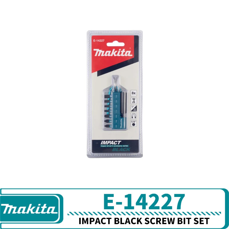 Makita E-14211 E-14227 Impact Black Screw Bit Set Power Tool Accessories