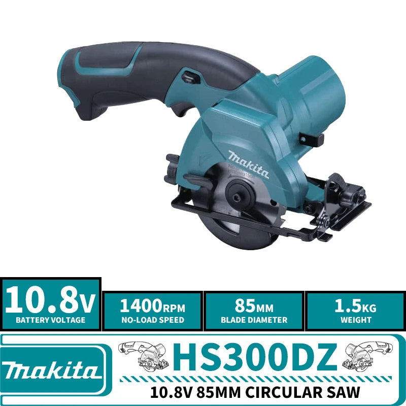 Makita HS300DZ 10.8V 85MM Mini Circular Saw 10.8V Lithium Power Tools