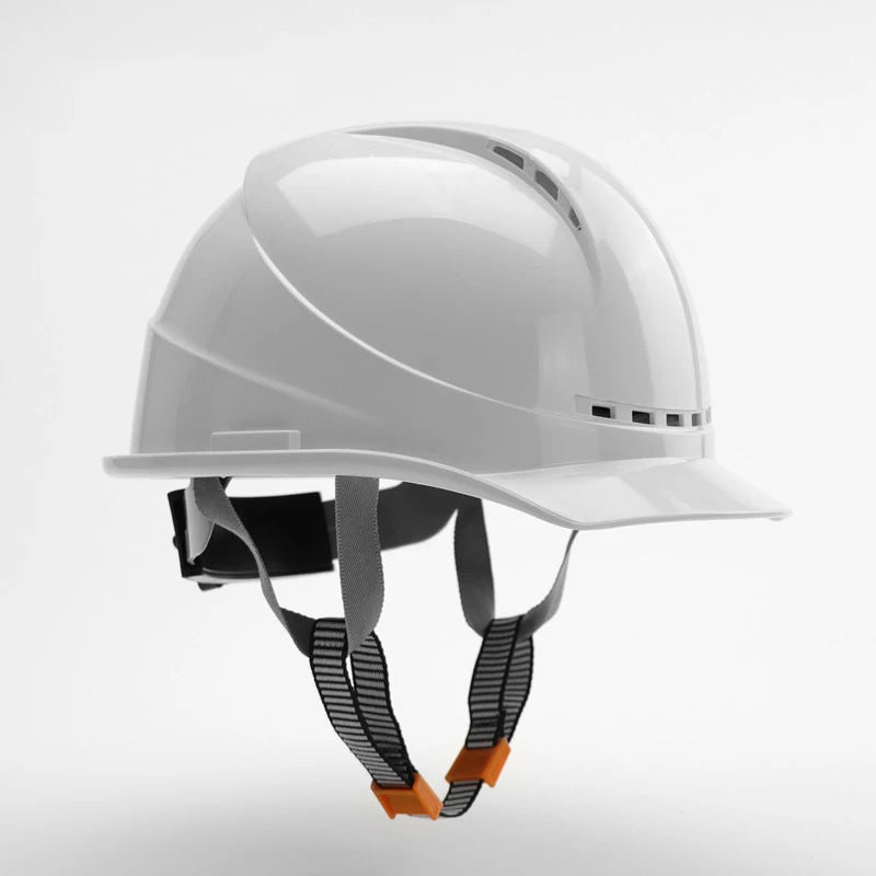 Safety Helmet Cap Style Vented Hard Hat with Premium ABS Shell Ratchet Suspension Work Cap for Summer Industrial Consruction