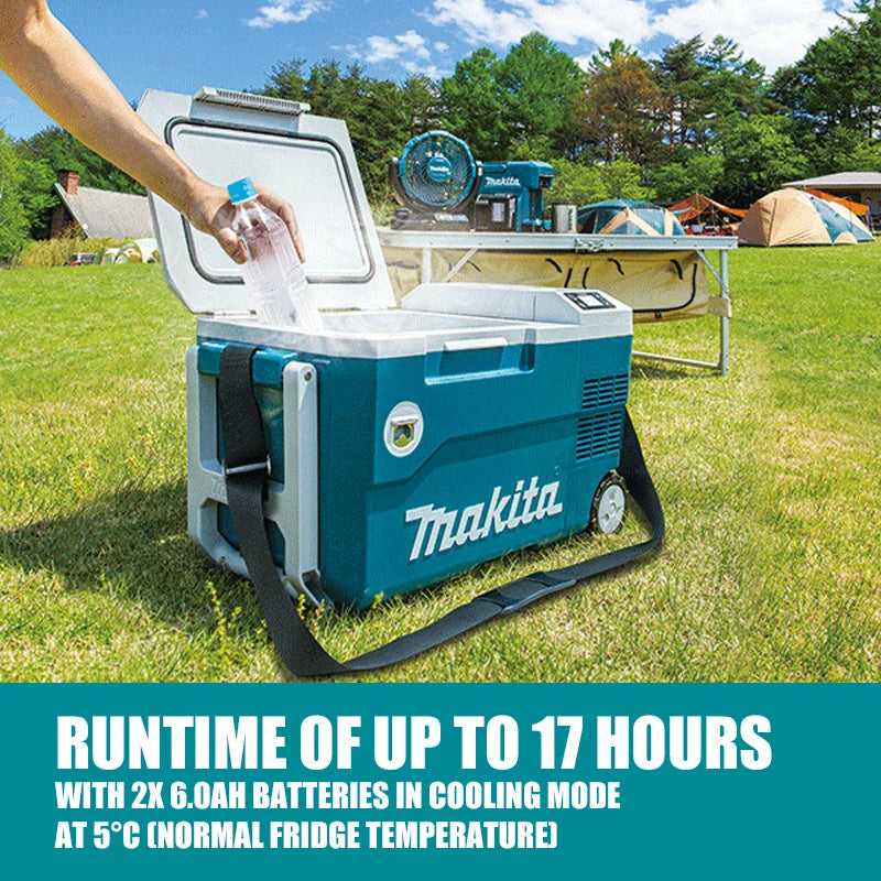 Makita DCW180Z Cordless 20L Cooler Warmer 18V 12V Lithium Power Tools