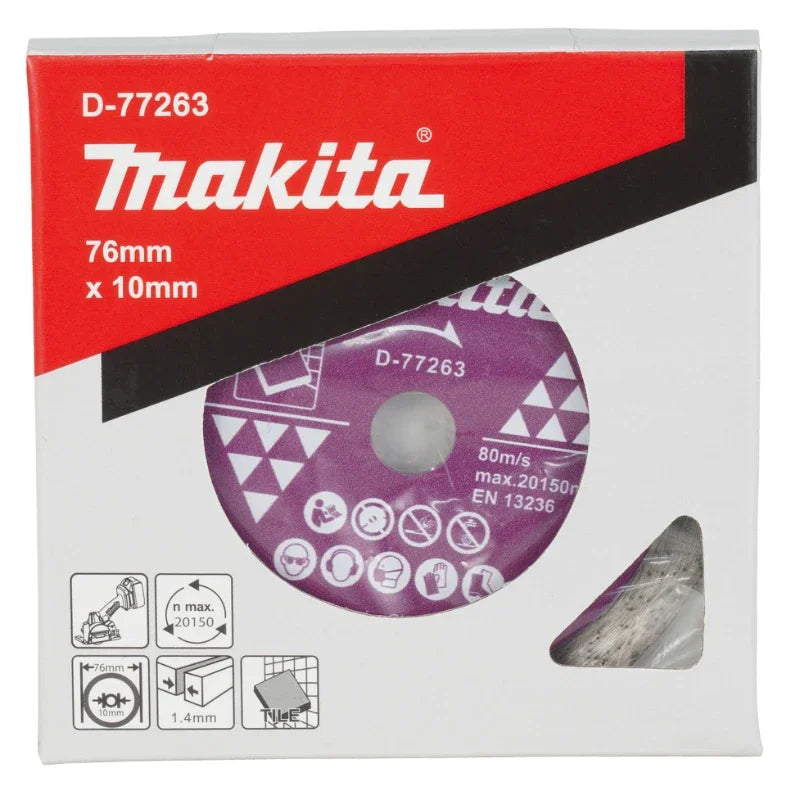 Makita D-74837 Tungsten Carbide Grit Multi Carbide Wheel D-77263 Diamond Wheel Rim D-74815-5 Cut-Off Wheel For DMC300 DCS438