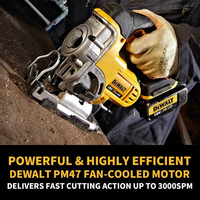 DEWALT DCS331 Kit Cordless Jig Saw 18V Lithium Power Tools 3000SPM Cutting Wood Steel TSTAK II With Battery Charger