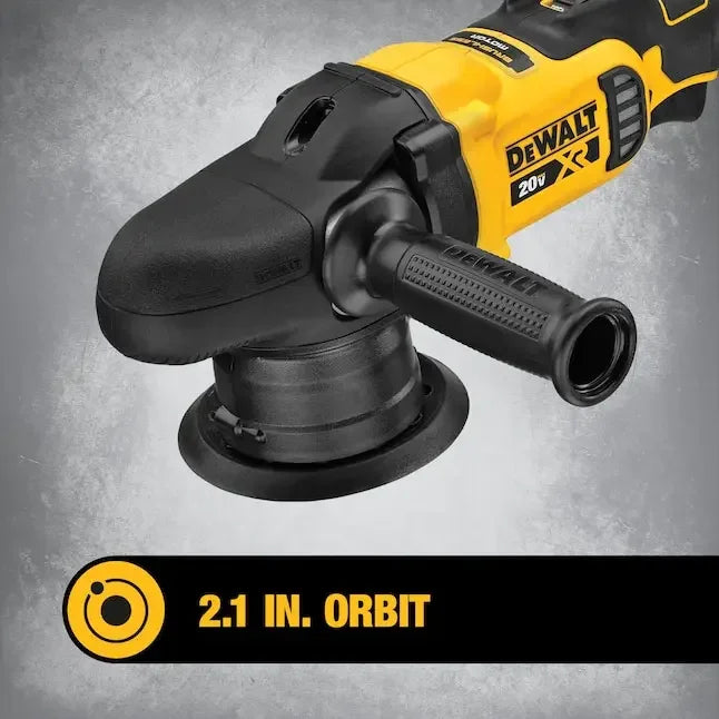 DEWALT DCM848 125MM(5 in.) Brushless Cordless Variable-Speed Random Orbit Polisher 20V Lithium Power Tools 5500RPM