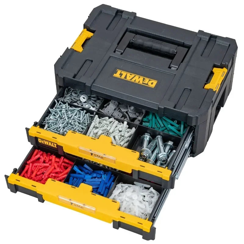 DEWALT DWST1-70705-23 TSTAK® SINGLE DEEP DRAWERS DWST1-70706-23 TSTAK® Double Shallow Drawers Power Tool Accessories