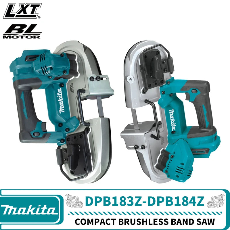 Makita DPB183Z DPB184Z Brushless Cordless 51mm 66mm Band Saw 18V Lithium Power Tools