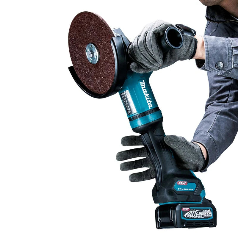 Makita GA037GZ Brushless Cordless 180MM (7") Paddle Switch Angle Grinder XGT 40V Lithium Power Tools 7800RPM