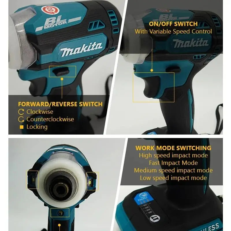 Makita DTD171 별렌치 세트 Impact Driver 18V BL Motor Bare Tool Unit BRUSHLESS Impact Driver 18V Brushless Cordless Impact Driver