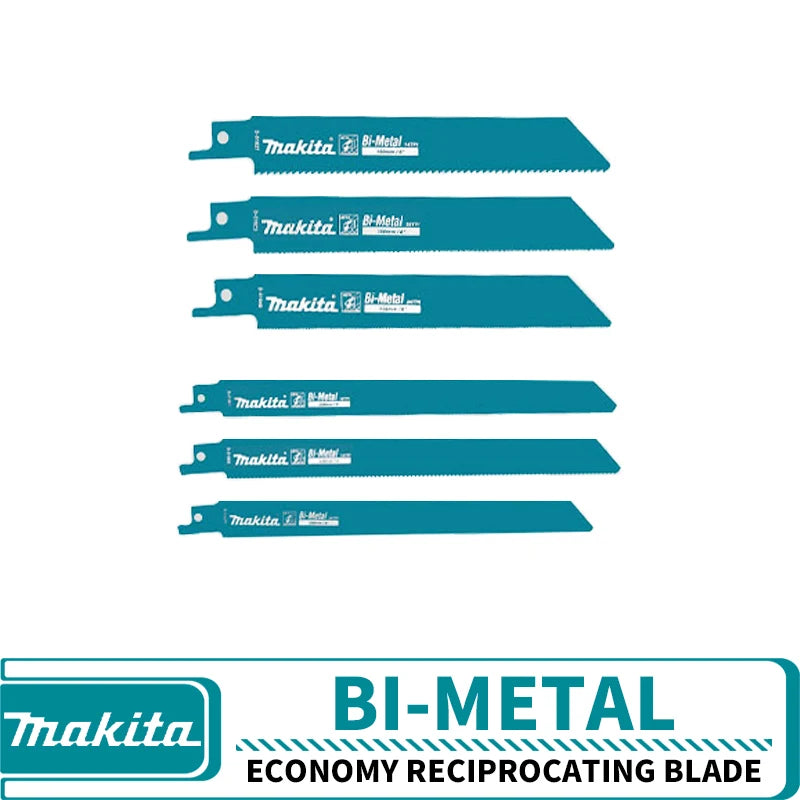 Makita Bi-Metal Economy Reciprocating Blade D-51627 D-51655 D-51633 D-51661 D-51649 D-51677