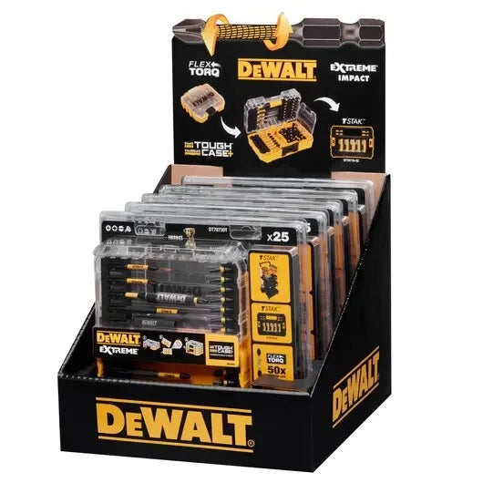 DEWALT DT70730T EXTREME FlexTORQ 25 Piece Screwdriving Set Driver Power Tool Accessories