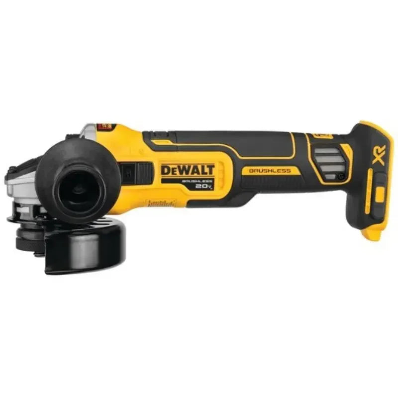 DEWALT DCG405 Kit 125MM Brushless Cordless Slide Switch Small Angle Grinder Kickback Brake 20V Lithium Tool With Battery Charger