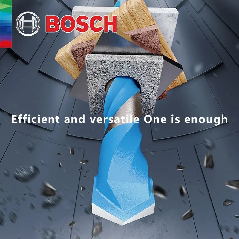 Original BOSCH Drill Bits Multifunctional Triangle Glass Wood Metal Drill Bit Ceramic Tile Wall Hole Cutter Professional Tools