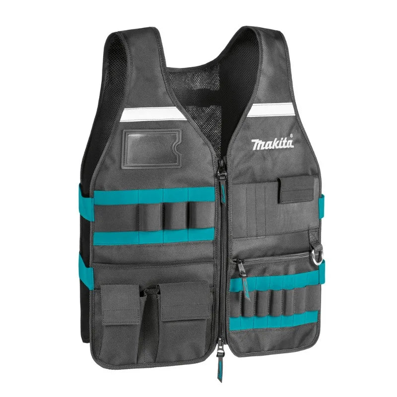 Makita E-15609 Work Vest with Adjustable Pockets Power Tool Accessories