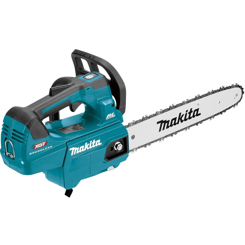 Makita UC004GZ Kit XGT Brushless Cordless 35CM 14" Top Handle Chainsaw 40V Max XGT Lithium Power Tools With Battery Charger