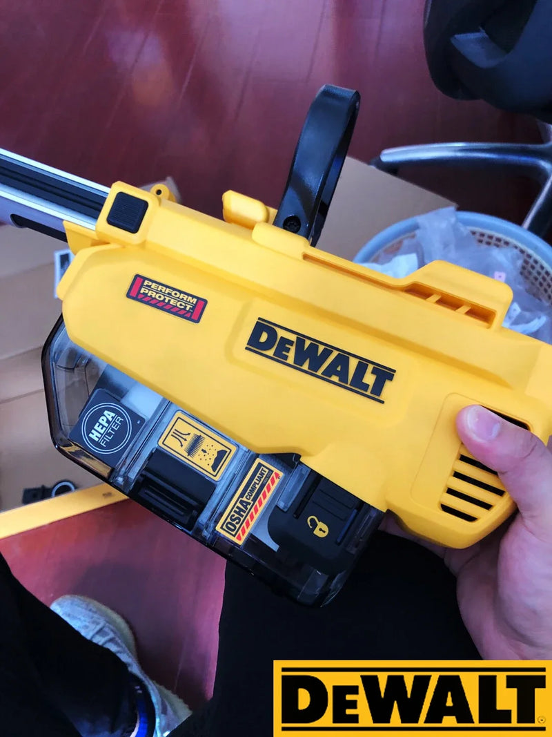 DEWALT Cordless Dust Extractor DWH205DH Lithium Battery Tools For DCH263 1-1/8 in. SDS Plus D-Handle Rotary Hammer