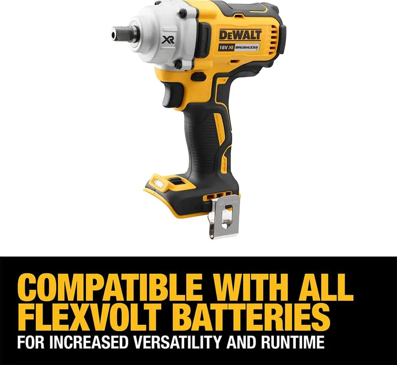 DEWALT DCF894 1/2in Mid-Range Brushless Cordless Impact Wrench With Detent Pin Anvil 18V Lithium Power Tools High Torque 447NM