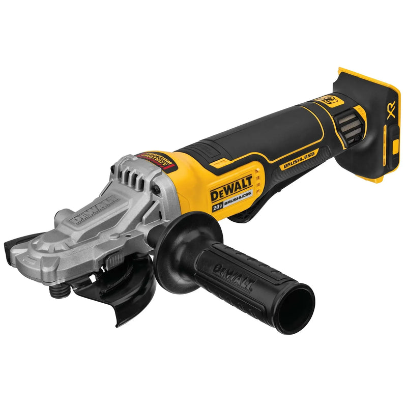 DEWALT DCG413FB Kit Brushless Cordless Paddle Switch 125MM 5in. Angle Grinder 20V Lithium Power Tools With Battery Charger