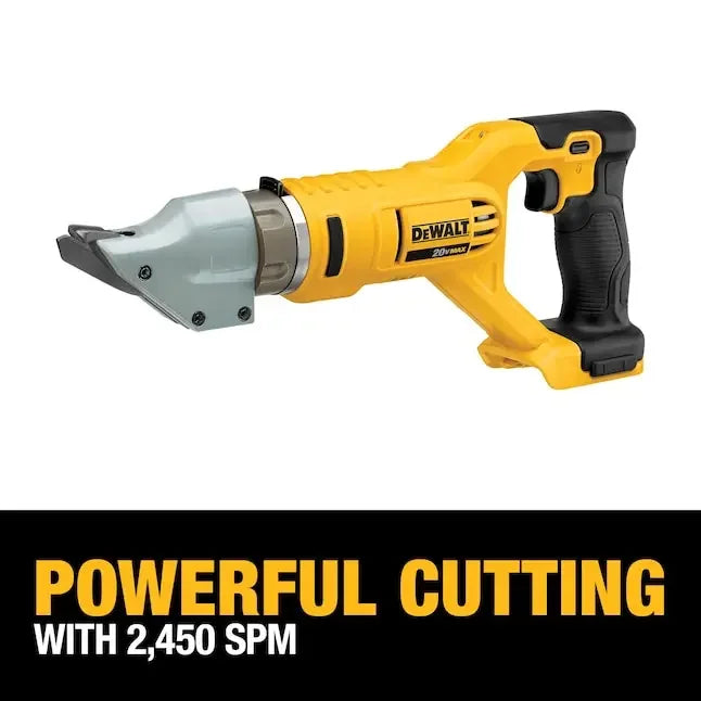 DEWALT DCS494 Kit 14GA Swivel Head Double Cut Shears 20V Lithium Power Tools With Battery Charger