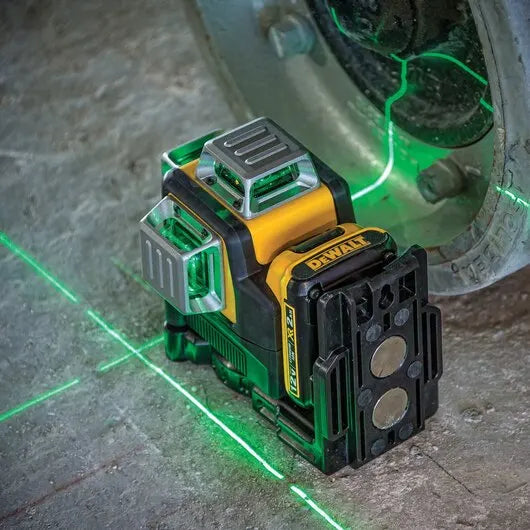 DEWALT DW089LG Green Line Laser Levels 12 Line Horizontal Vertical Cross Powerful Laser Level Measuring 12V Lithium Battery Tool