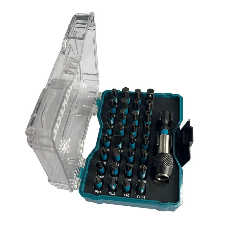 Makita E-15687 IMPACT BLACK SET SCREWDRIVER BITS 33PCS Power Tool Accessories