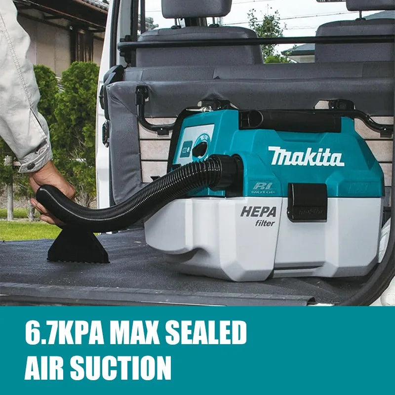 Makita DVC750LZX1 Brushless Cordless Wet/Dry Dust Extractor LXT 18V Lithium Power Tools