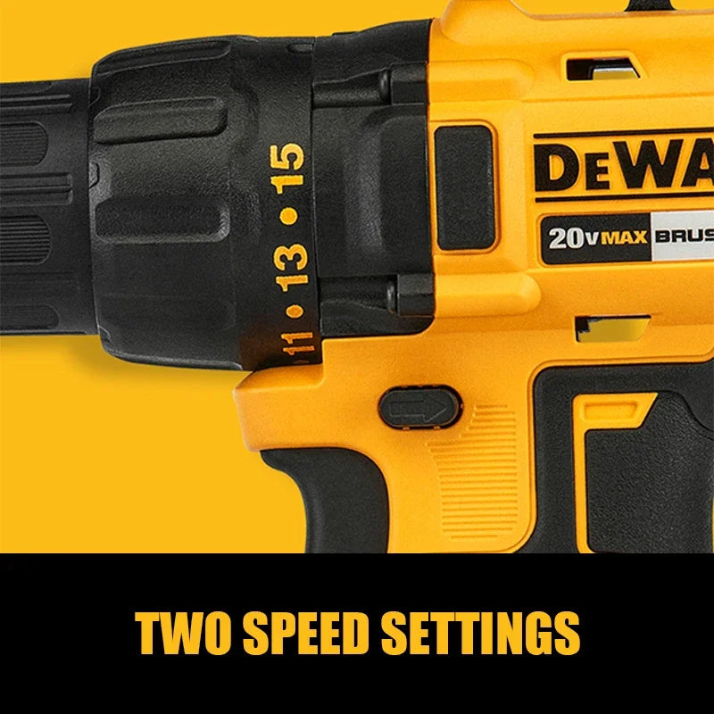 DEWALT DCD7771 Brushless Cordless Compact Driver Drill 20V Electric Screwdriver Lithium Power Tools 1750RPM 65NM