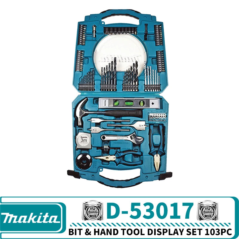 Makita D-53017 Driver Bit & Hand Tool Display Set 103PC Power Tool Accessories