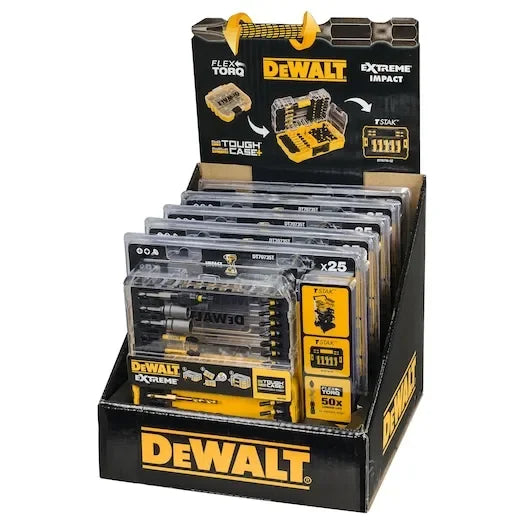 DEWALT DT70735T 25PC FLEXTORQ Drill Drive Set Power Tool Accessories