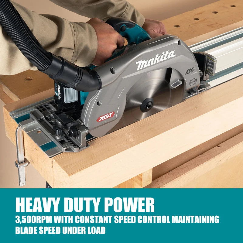 Makita HS011GZ Brushless Cordless 270mm (10-⅝") Rail Circular Saw XGT 40V Lithium Power Tools