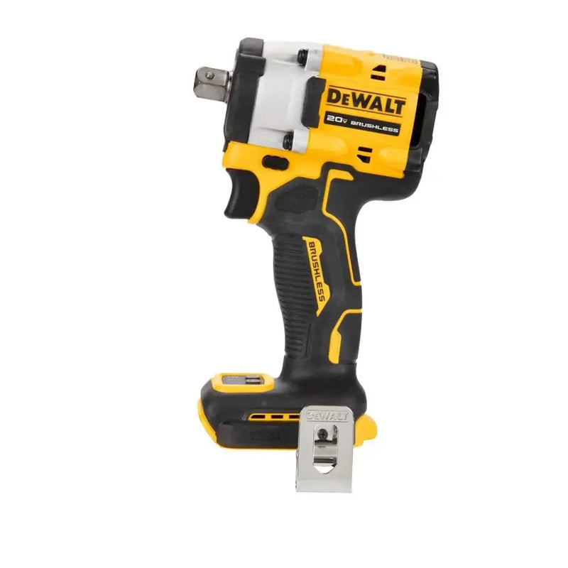 DEWALT DCF922 Kit 1/2in Brushless Cordless Impact Wrench With Detent Pin Anvil 20V Lithium Tools  406NM With Battery Charger