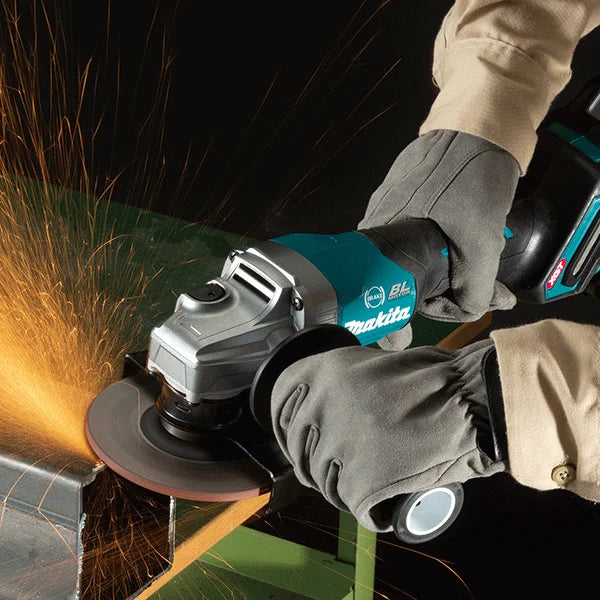 Makita GA013GZ Brushless Cordless 125MM (5") Paddle Switch Angle Grinder 40V Lithium Power Tools 8500RPM