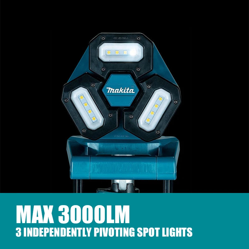 Makita DML814 LXT 3000LM LED Towerlight 18V Lithium Power Tools Outdoor Industrial Lighting