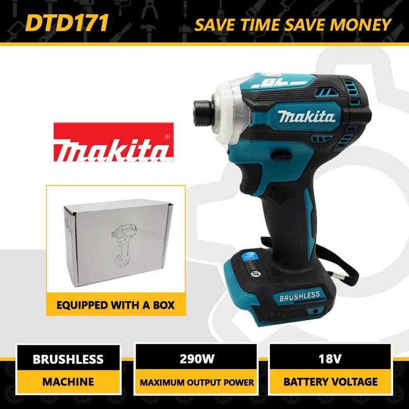 Makita DTD171 별렌치 세트 Impact Driver 18V BL Motor Bare Tool Unit BRUSHLESS Impact Driver 18V Brushless Cordless Impact Driver