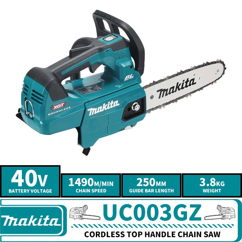 Makita UC002GZ/UC003GZ/UC004GZ/UC006GZ Brushless Cordless 25/35CM Chain Saw 40V Lithium Power Tools