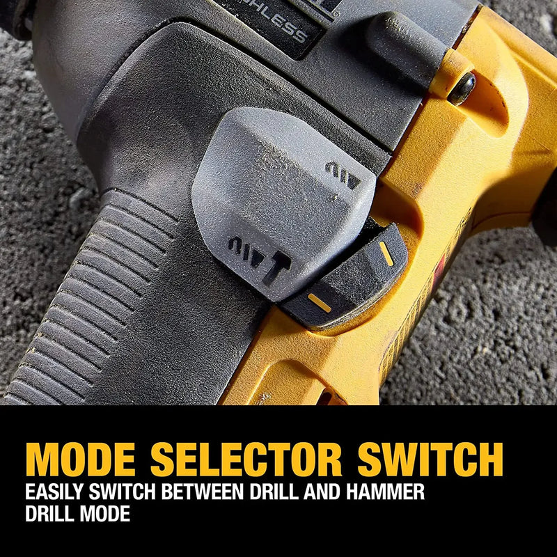 DEWALT DCH172 16MM 5/8in Brushless Cordless SDS Plus Rotary Hammer 20V Lithium Tools Hammer Impact Drill 1060RPM 4980BPM 1.4J